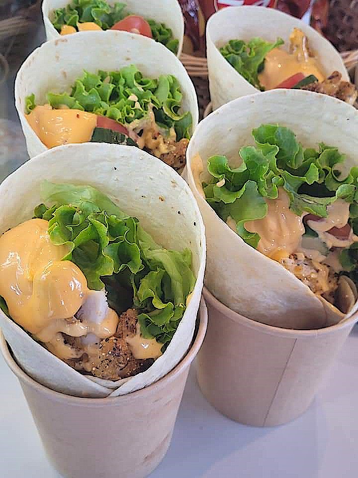 Wraps Poulet -Sauce Samouraï