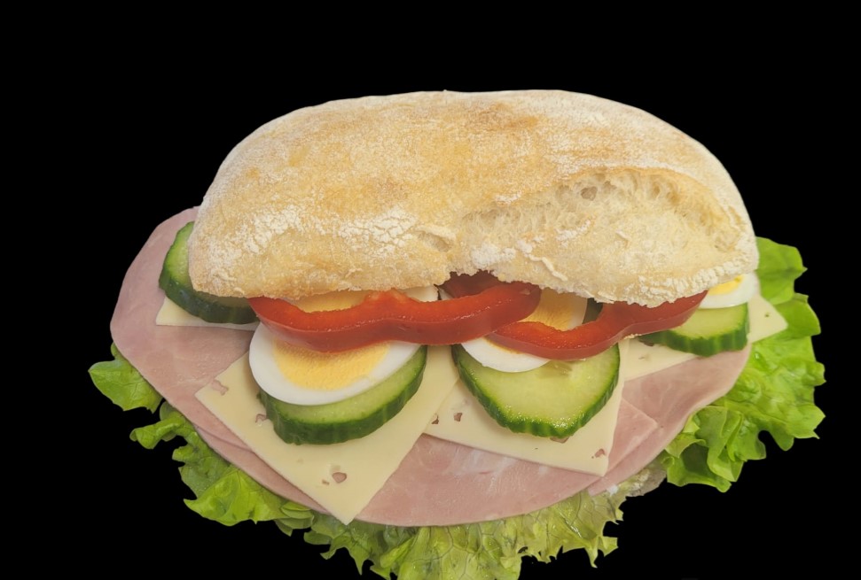 Américain Jambon Chiabatta