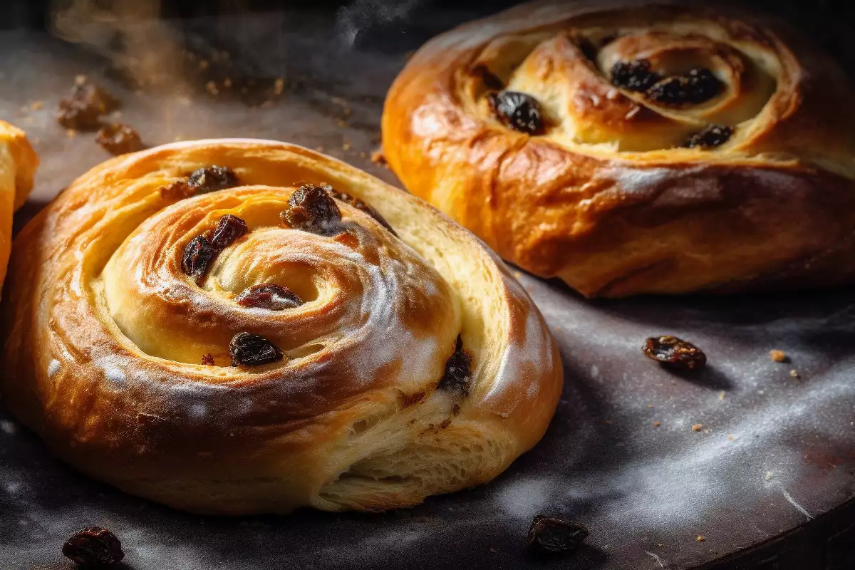 Pain au raisin