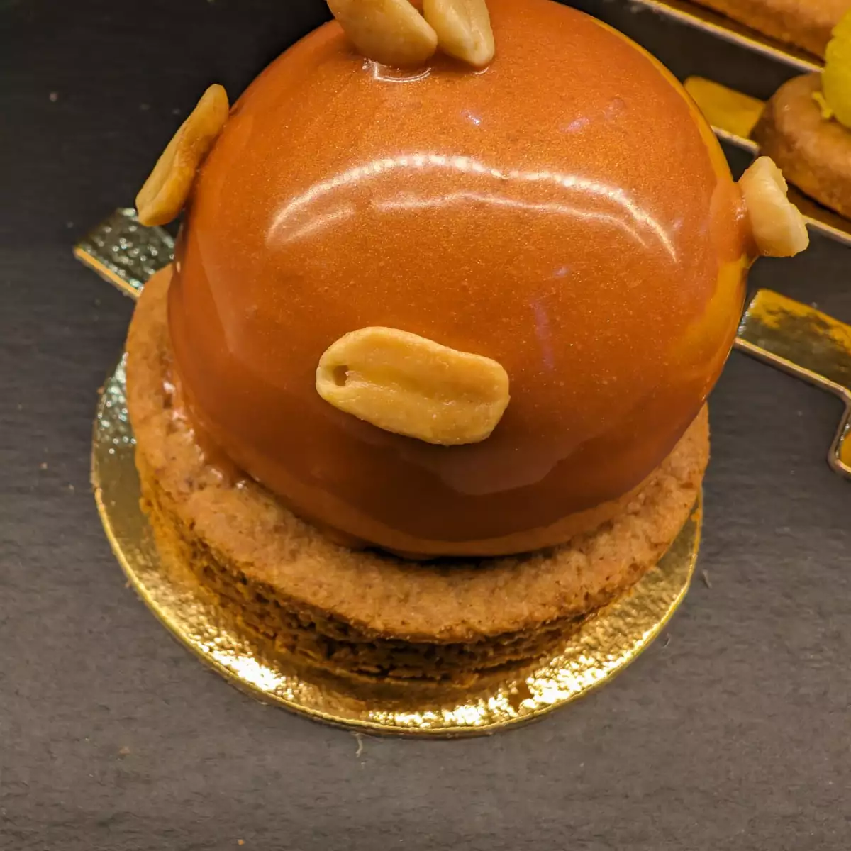 Entremet Caramel Beurre Salé - Cachuetes