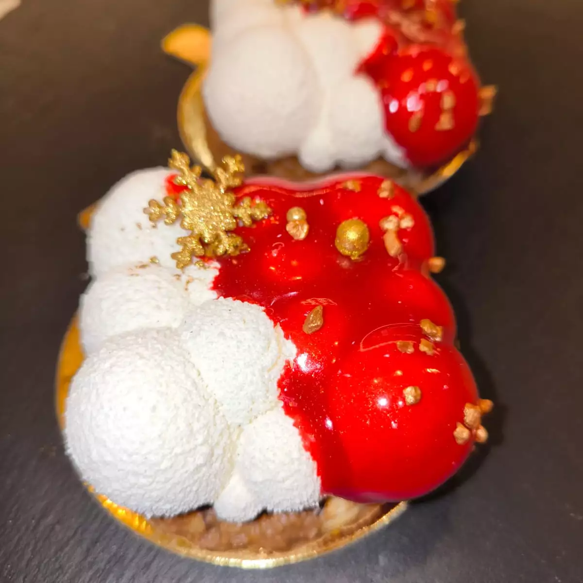 Entremet Fraise - Vanille