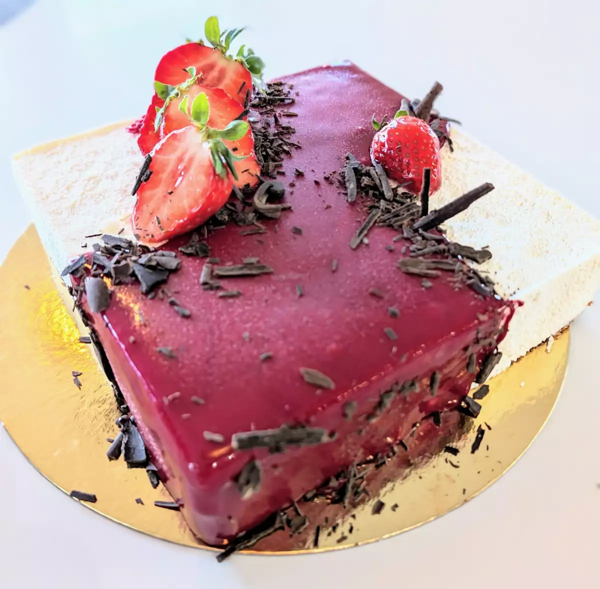 Entremet Fraise - Vanille