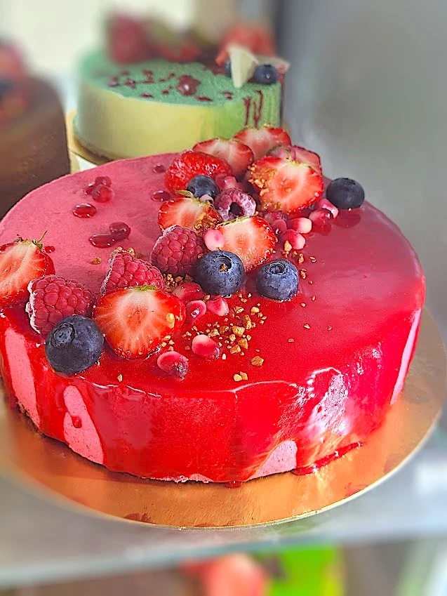 Mousse Fraise- Framboise