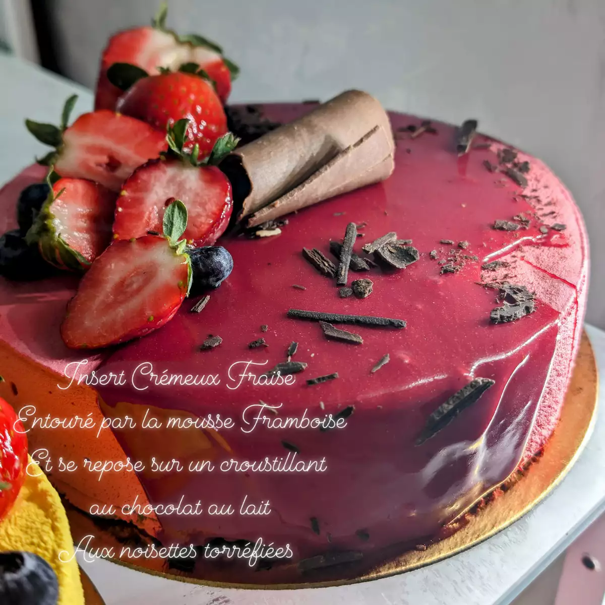 Mousse Fraise- Framboise