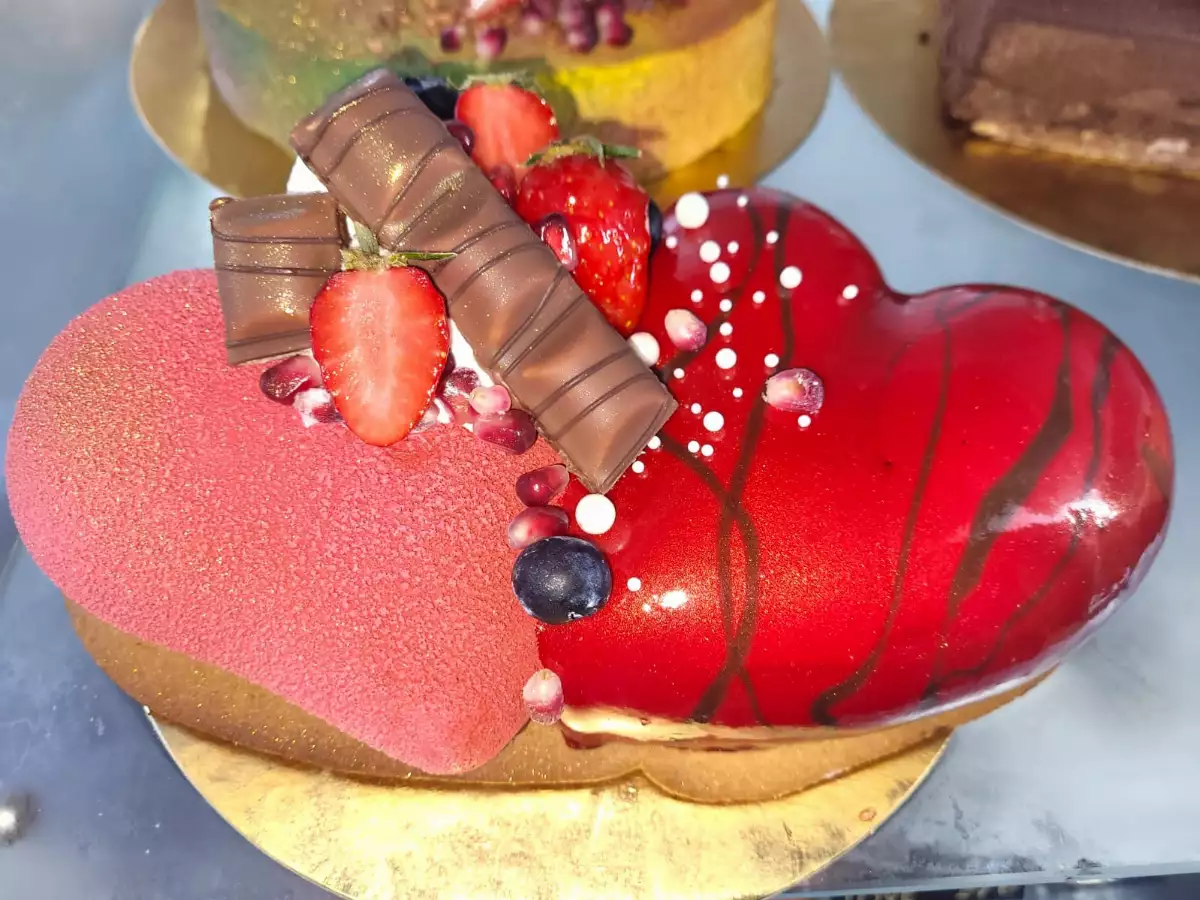 Entremet Fraise-Chocolat