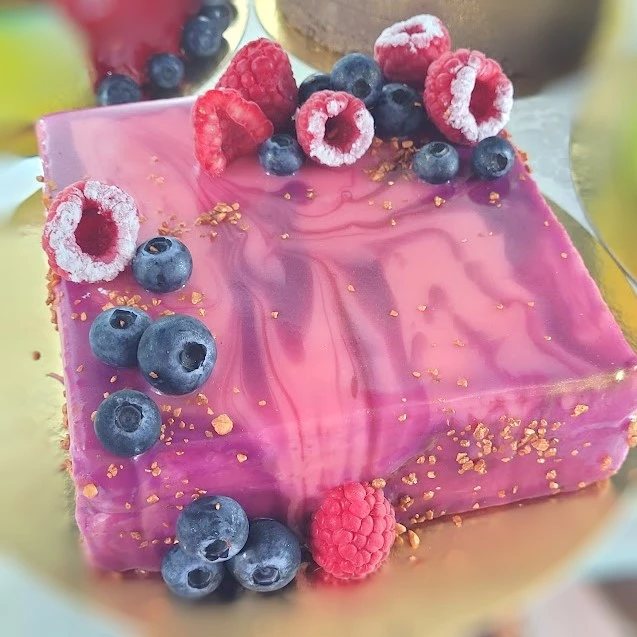 Entremet Cassis Griotte