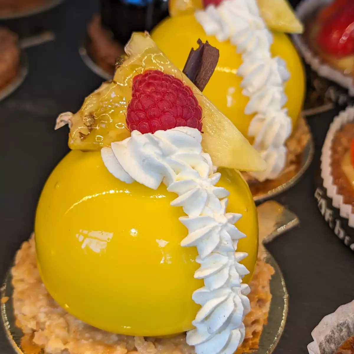 Entremet Mousse Mangue Ananas