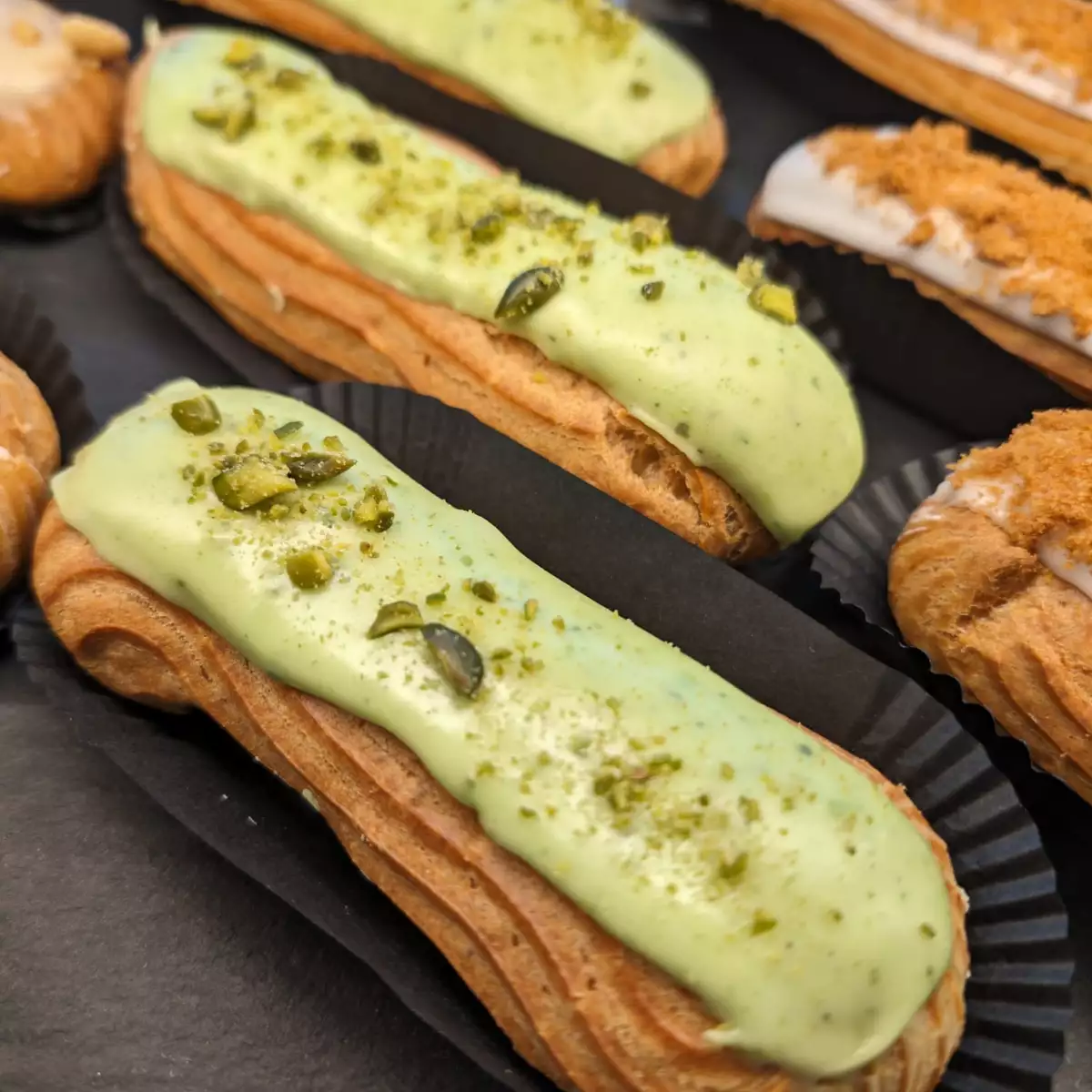 Eclair Pistaches